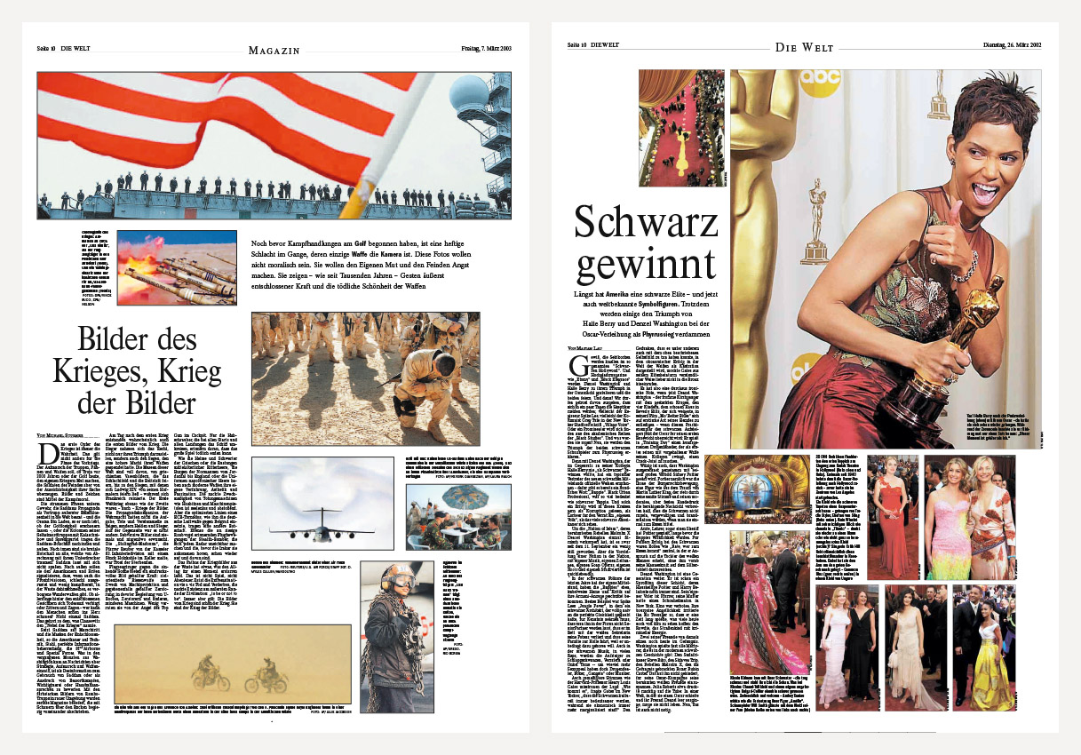 Zeitungsdesign WELT 07